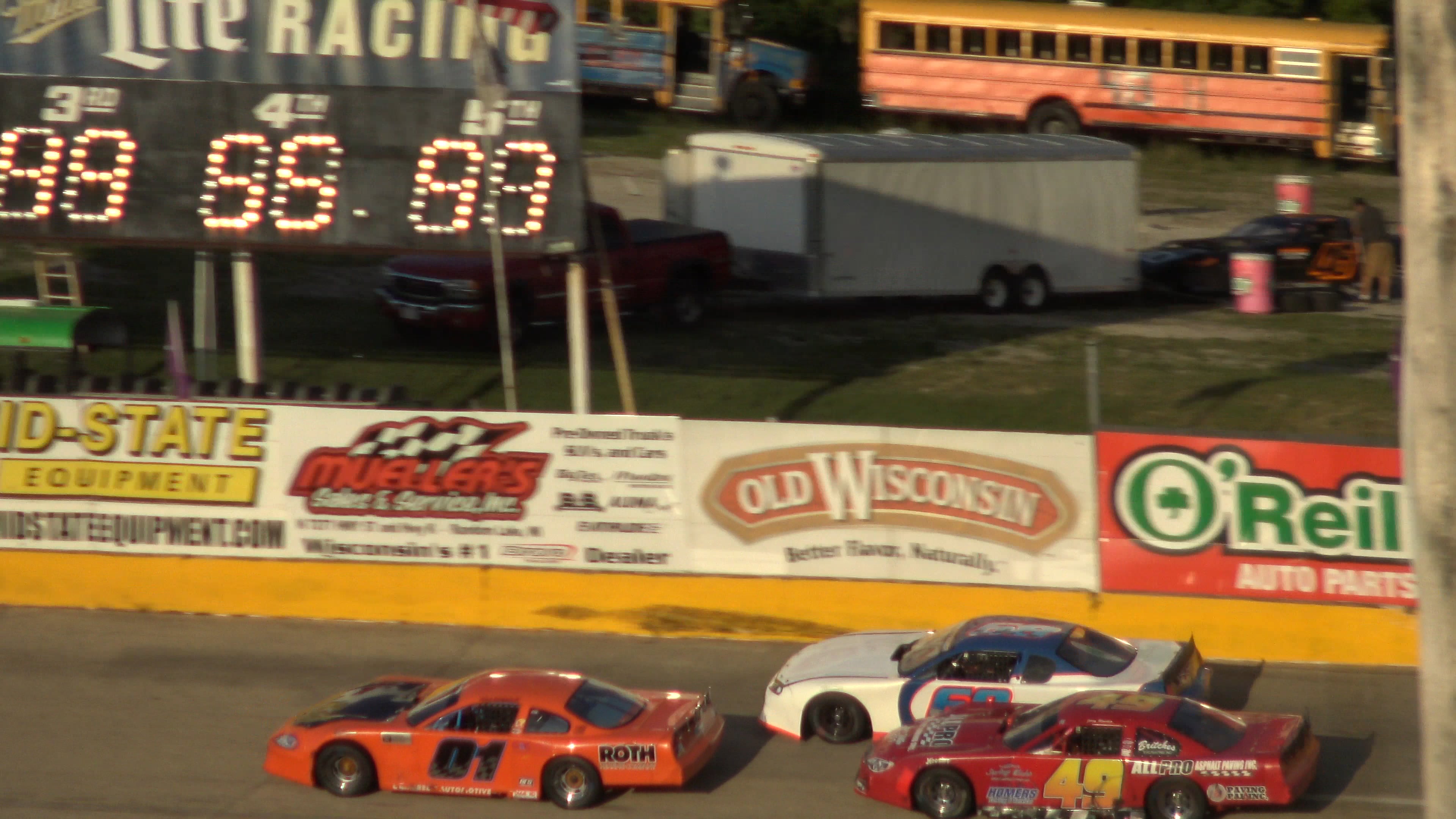 Slinger Speedway August 18 2019 Late Model Heat 2