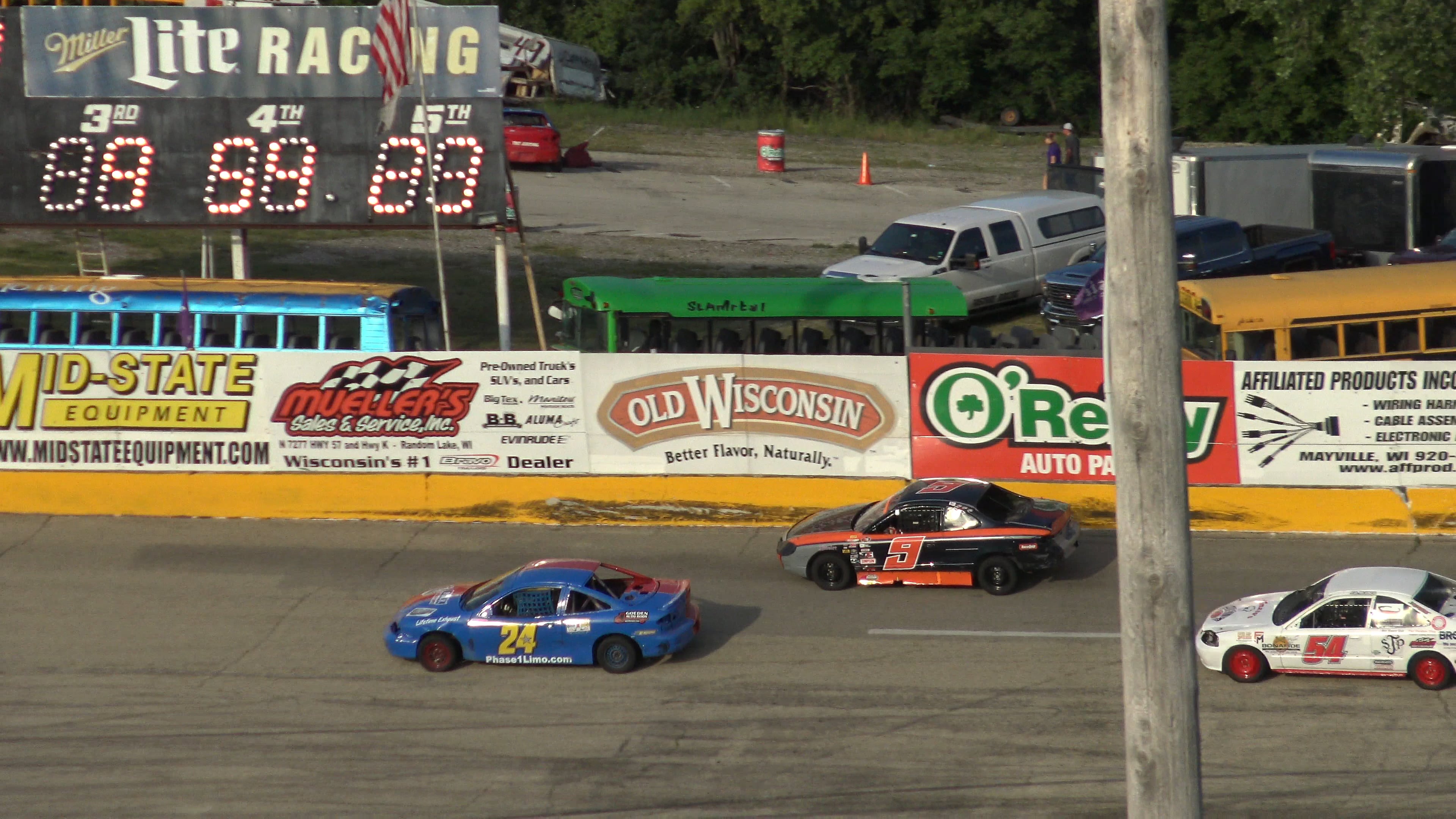 Slinger Speedway July 14 2019 Slinger Bee Heat 3