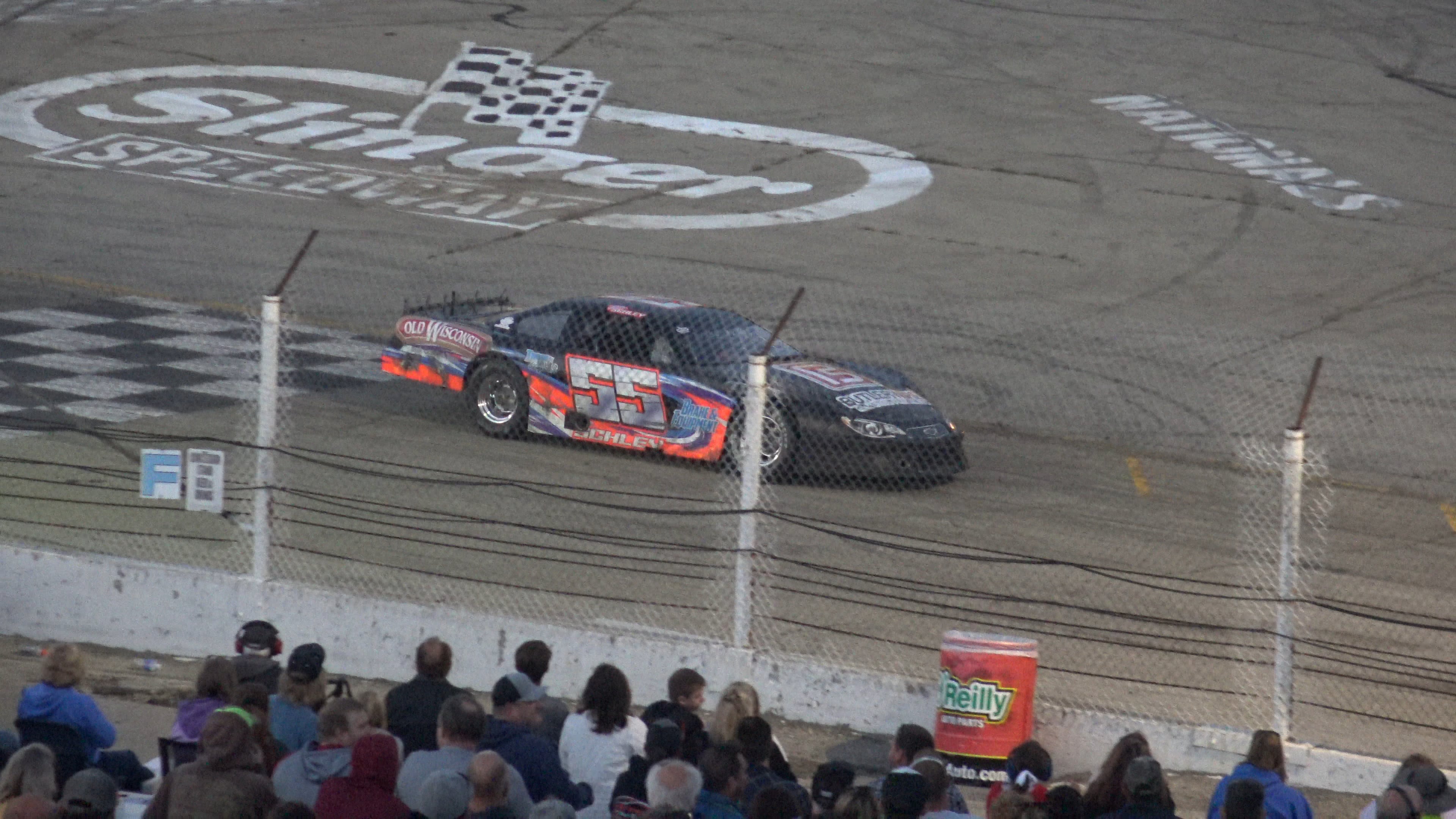 Slinger Speedway August 30 2020 late model heat 3