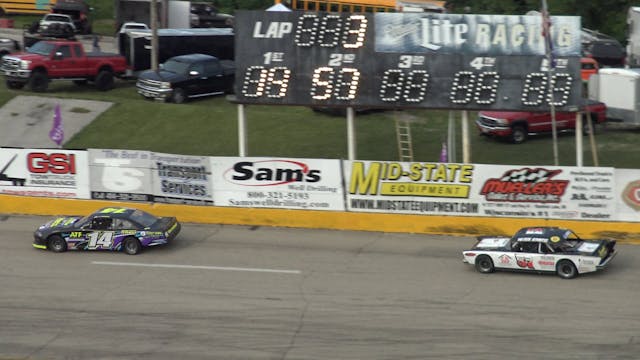 Slinger Speedway sportsman heat 1 Jun...