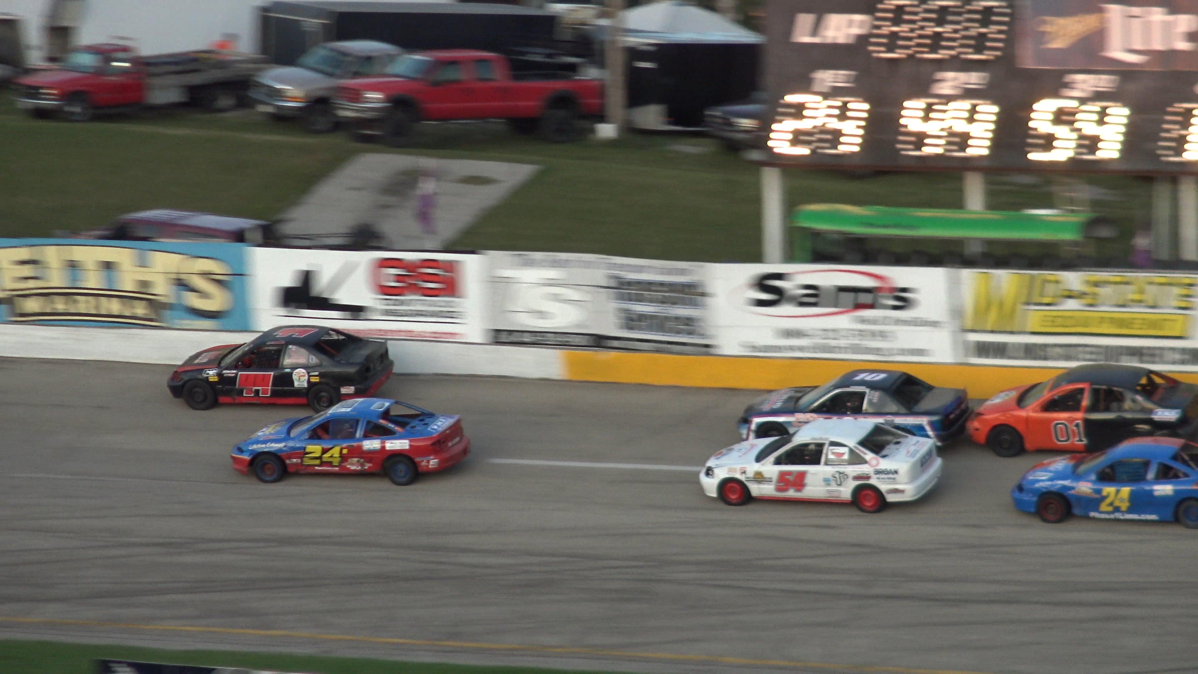 Slinger Speedway September 1 2019 Slinger Bees Heat 2