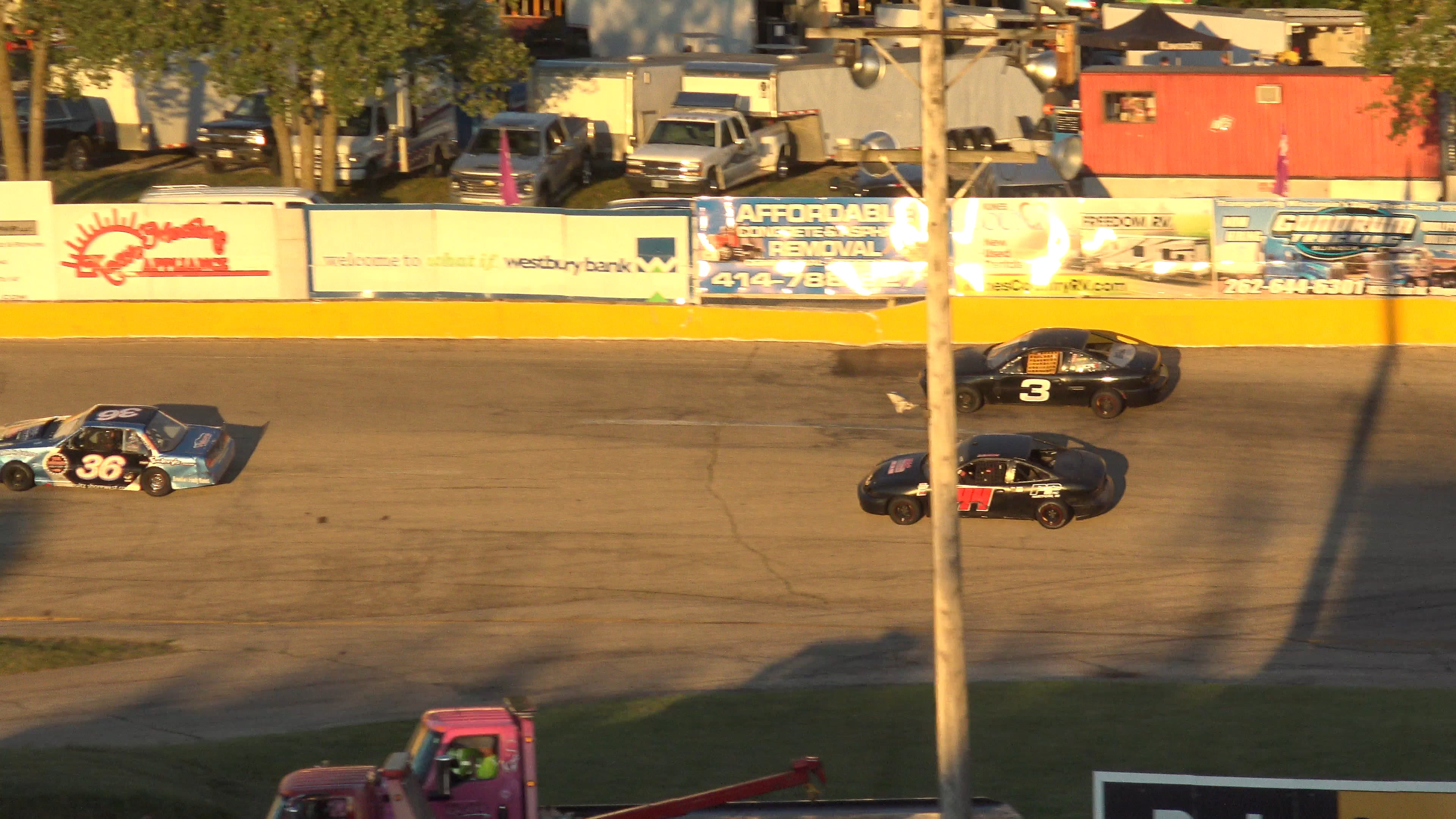 Slinger Speedway August 30 2020 super beez heat 1
