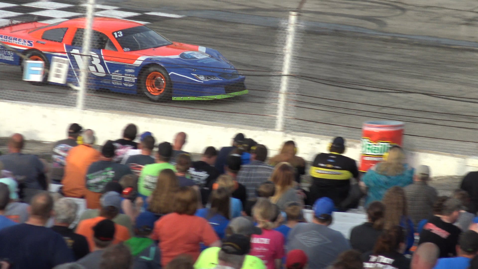 Slinger Speedway May 24 2020 late model heat 1