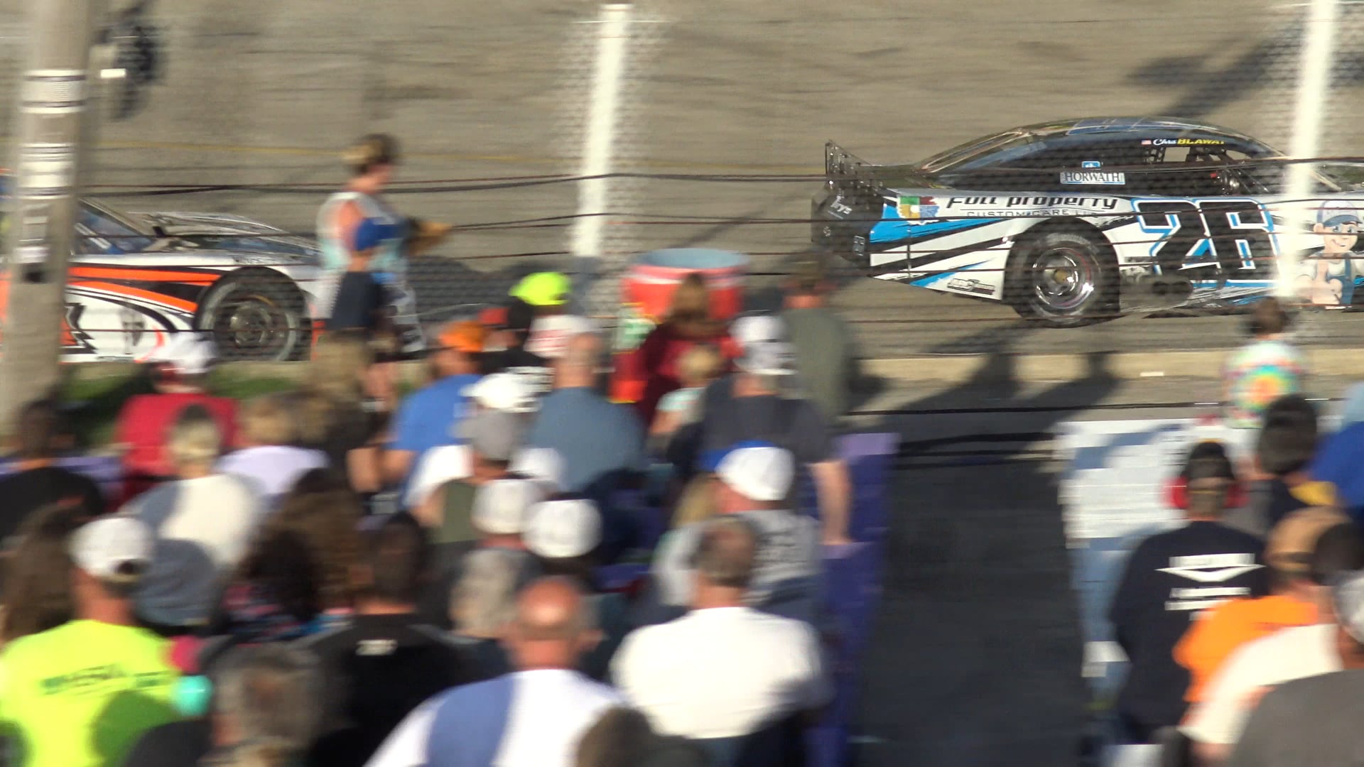 Slinger Speedway super late model heat race June 28 2020