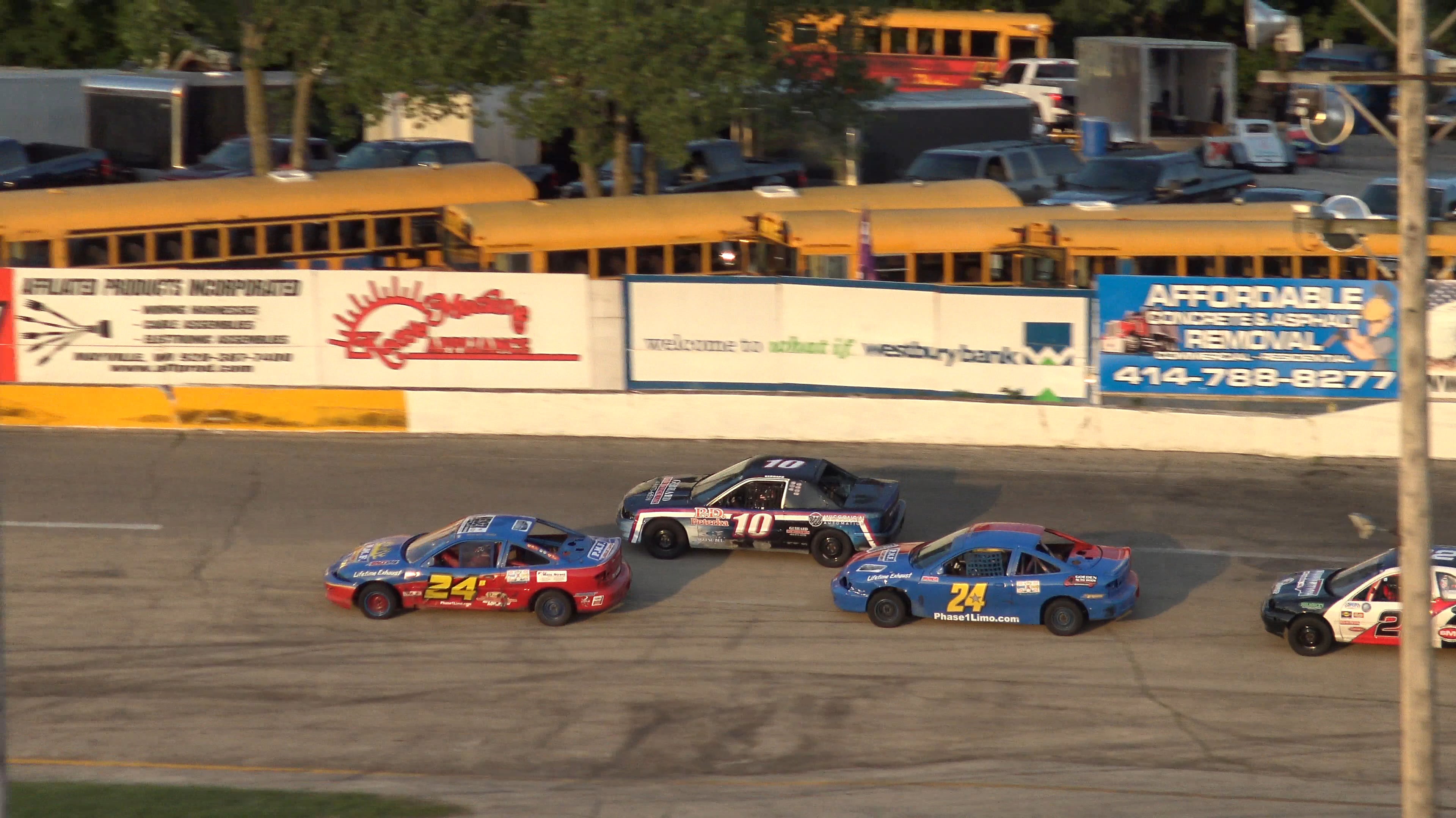 Slinger Speedway Slinger Bee Feature Finish July 14 2019