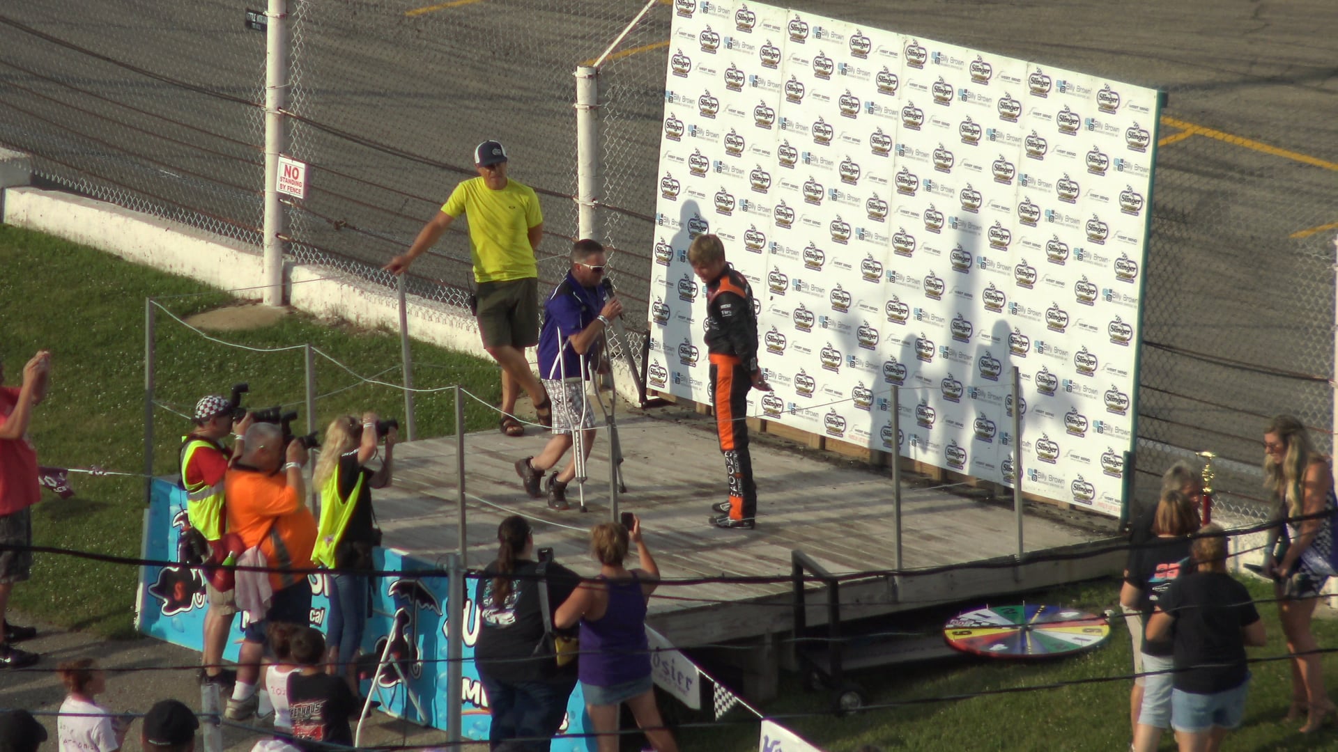 Slinger Speedway super late model position race 1 July 8 2020