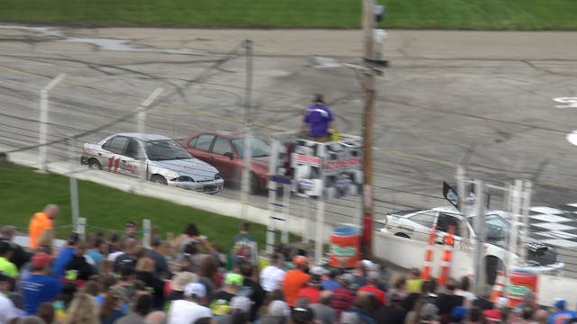 Slinger Speedway May 24 2020 Bar Cars