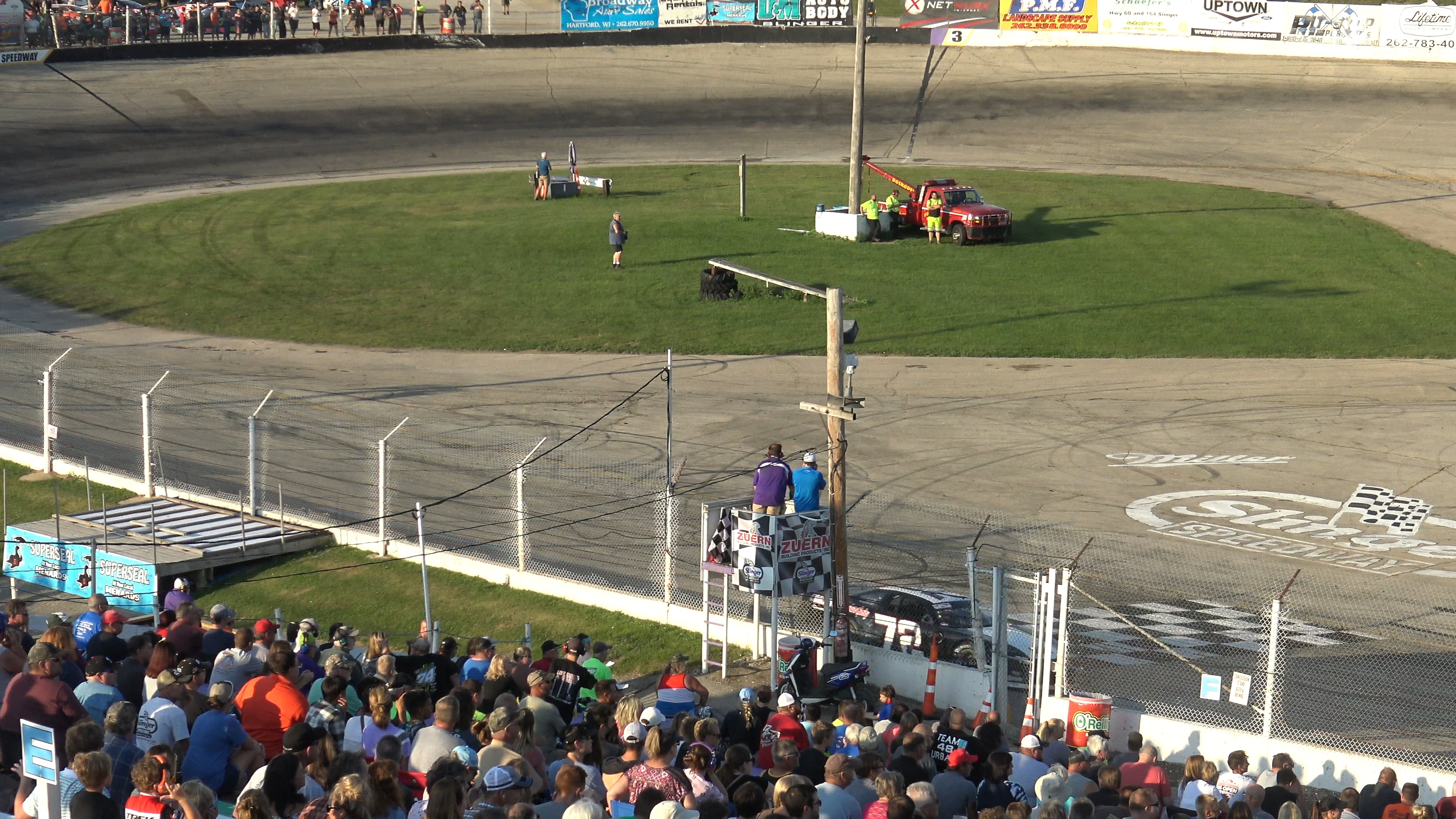 Slinger Speedway August 4 2019 Super Late Model Dash
