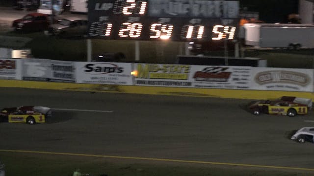 Slinger Speedway modified feature Jul...