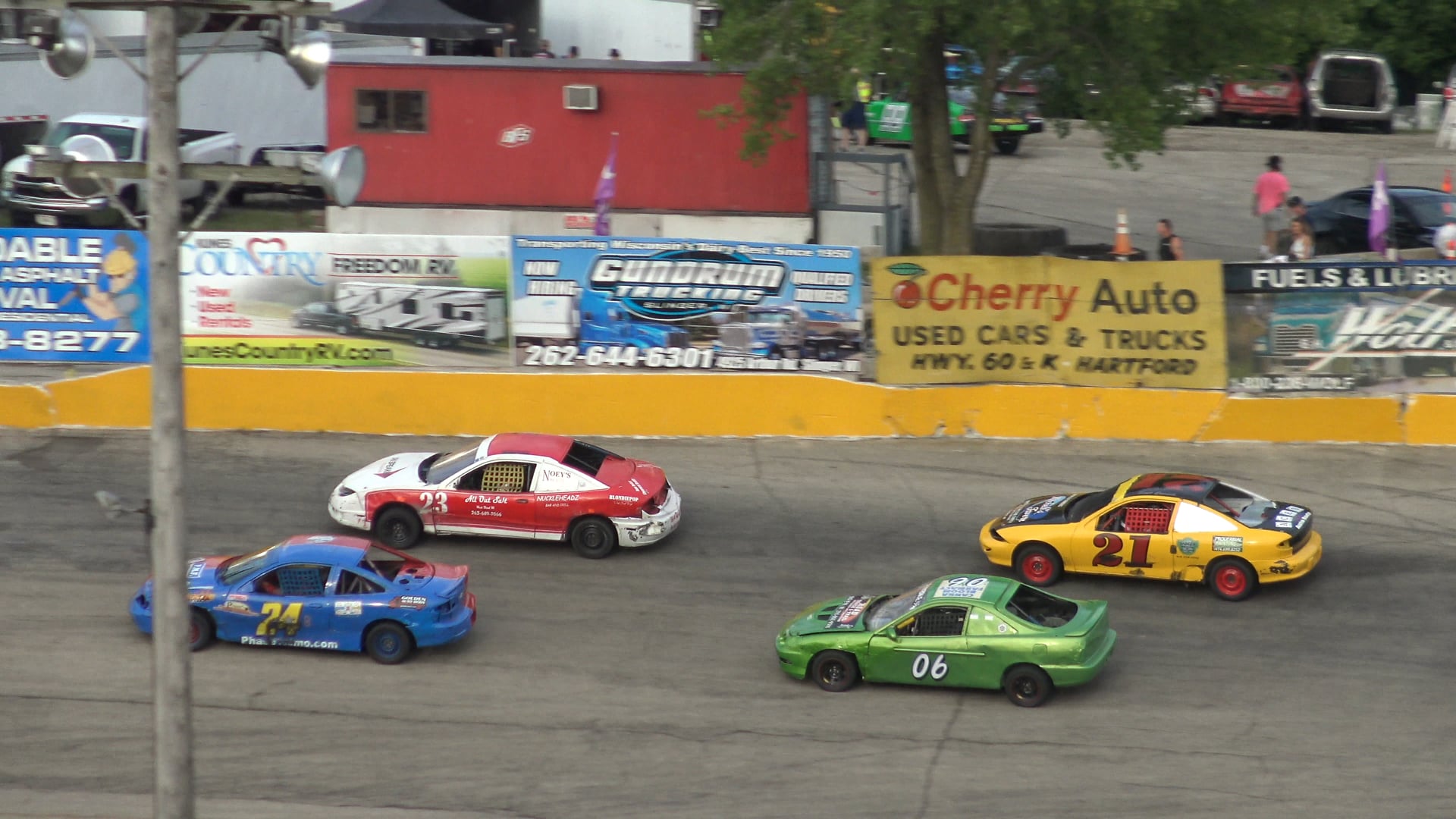Slinger Speedway Slinger bees heat 1 June 21 2020