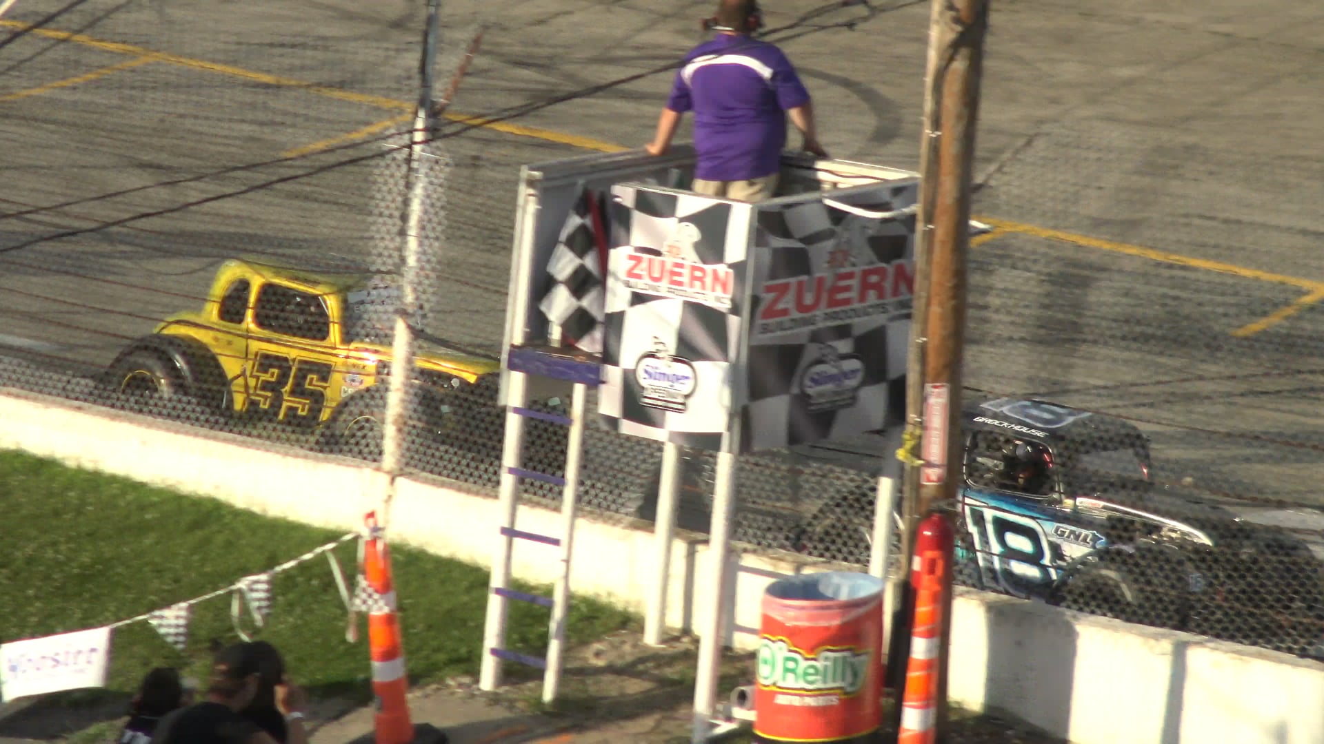 Slinger Speedway Legends Heat 1 July 12 2020