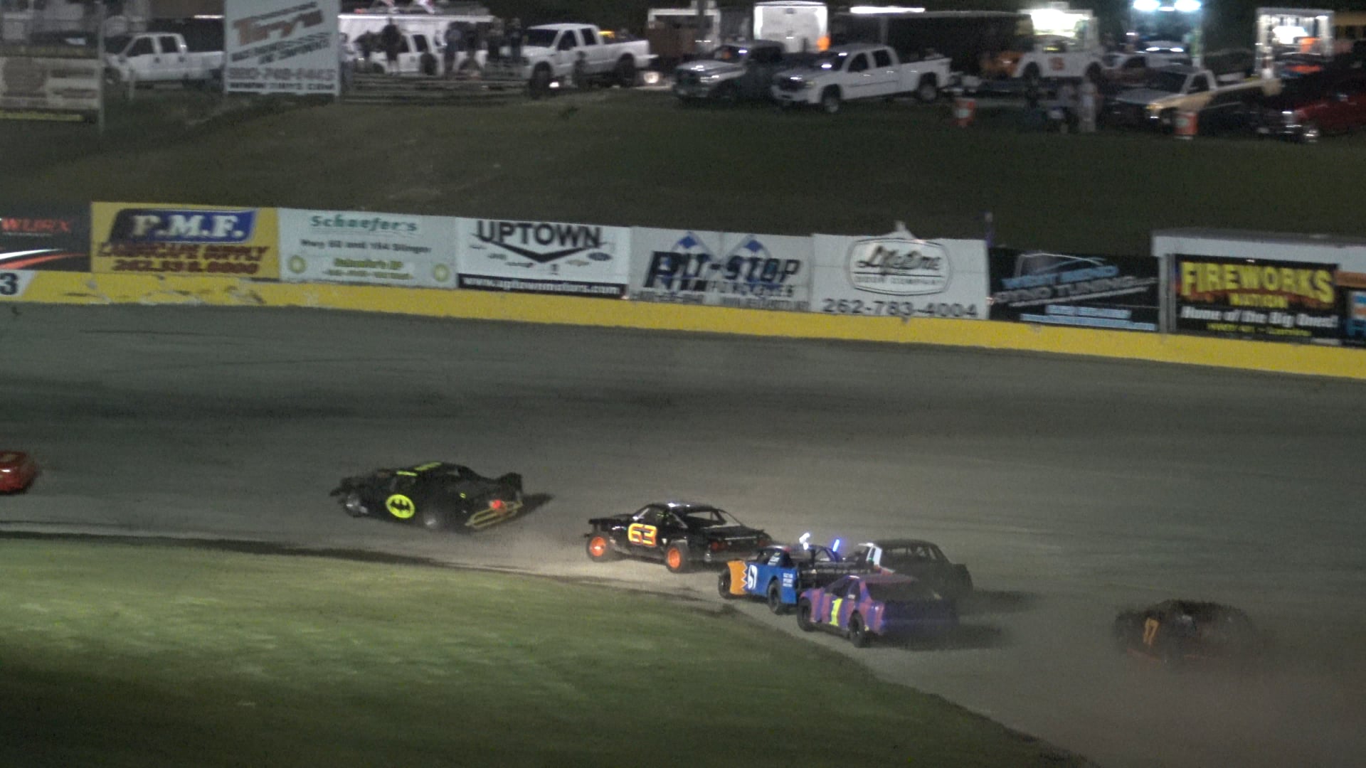 Slinger Speedway Figure 8 feature June 21 2020