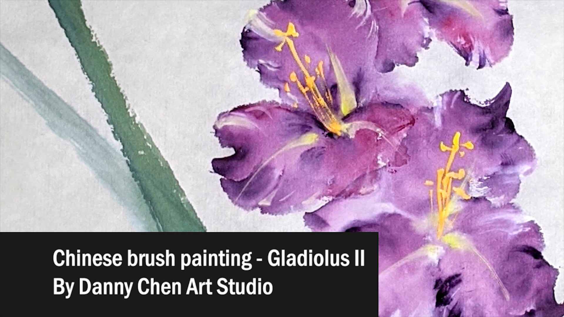 Danny Chen Art Studio Video