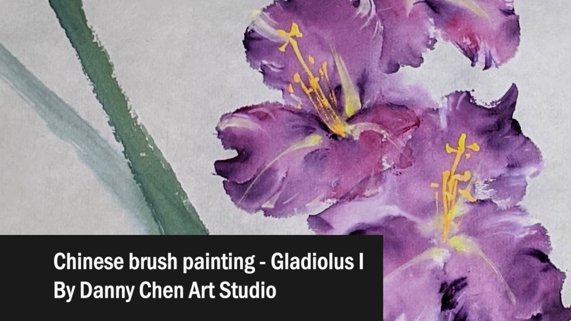 Danny Chen Art Studio Video