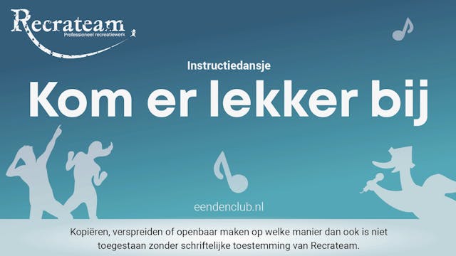 Kom er lekker bij normaal