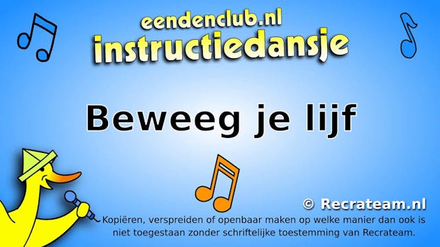 Beweeg je lijf