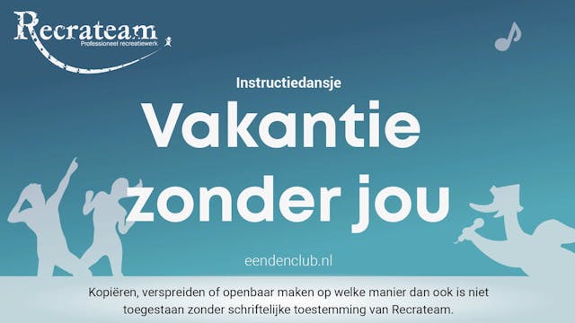 Vakantie zonder jou