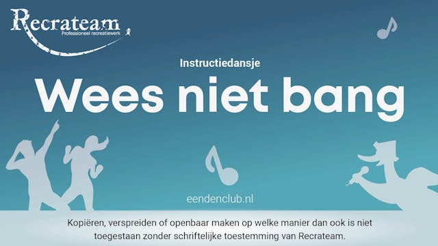 Wees niet bang