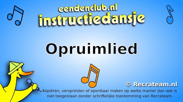 Opruimlied