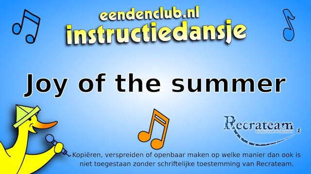 xx Joy of the summer