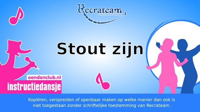 Stout zijn