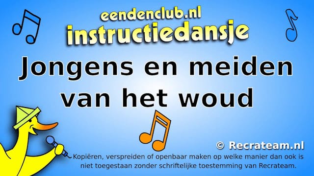 Jongens en meiden van het woud