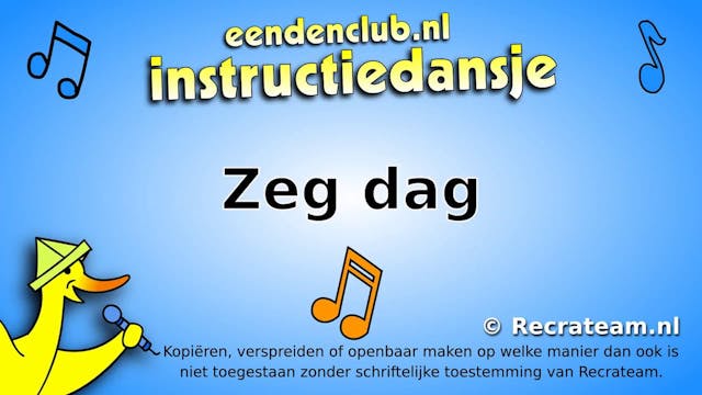 Zeg dag