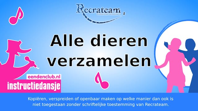 Alle dieren verzamelen