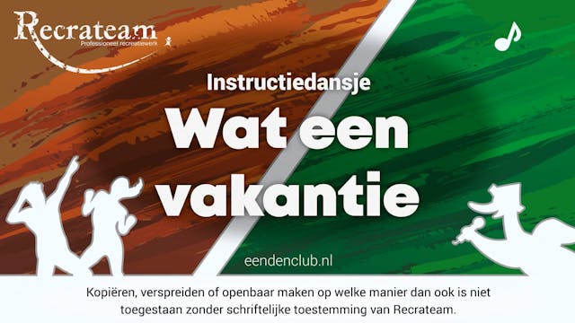 Wat een vakantie
