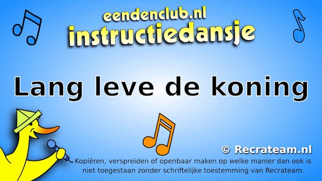 Lang leve de koning