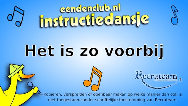 xx Het is zo voorbij