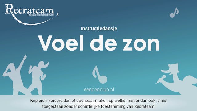 Voel de zon