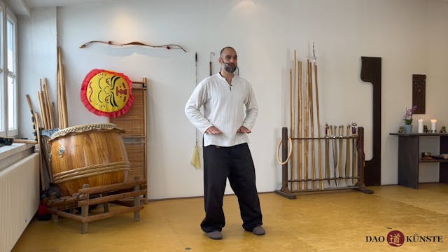 Qi Gong Verlagern Parallelstand