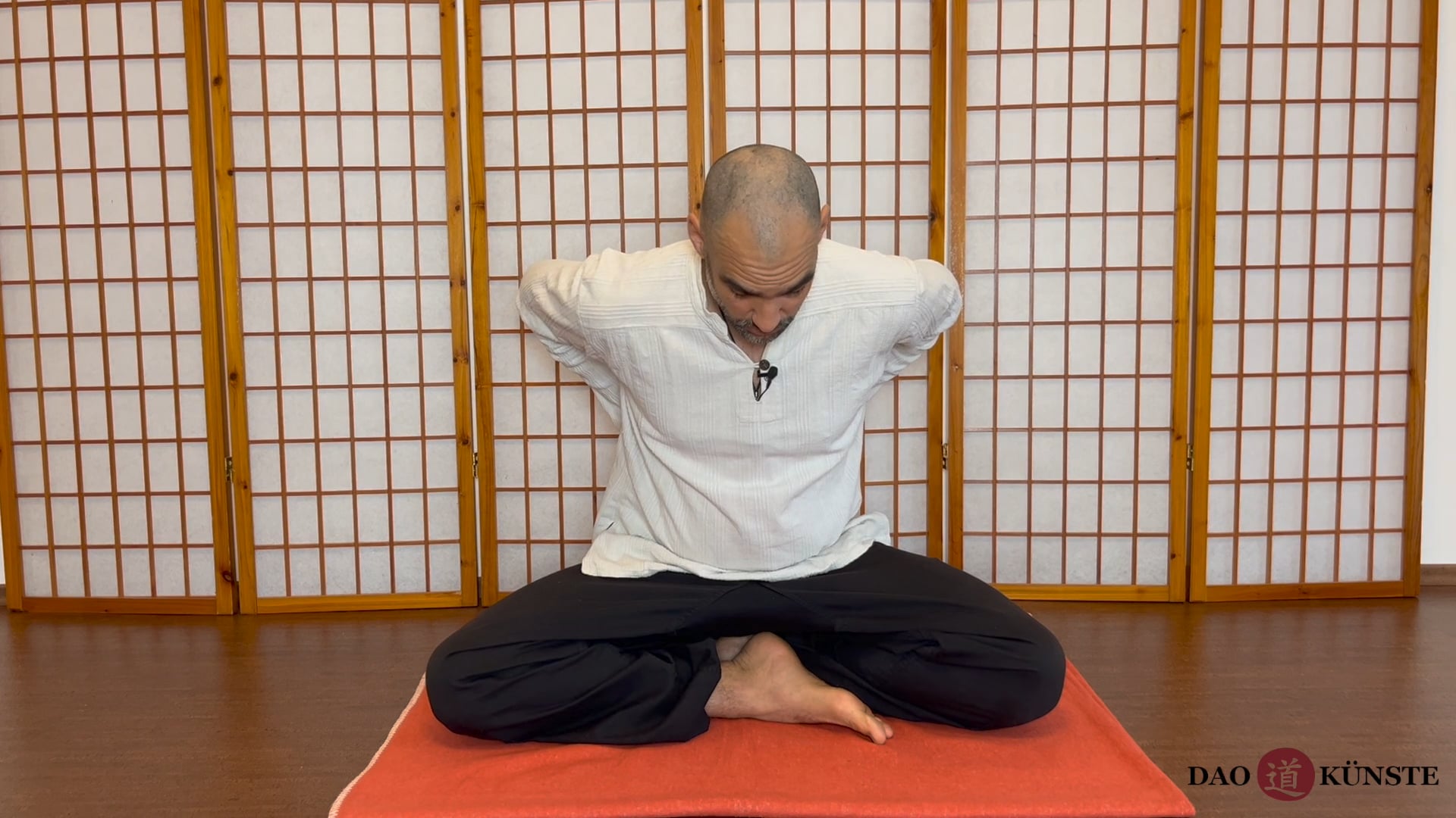 Atemtraining unterer Rücken