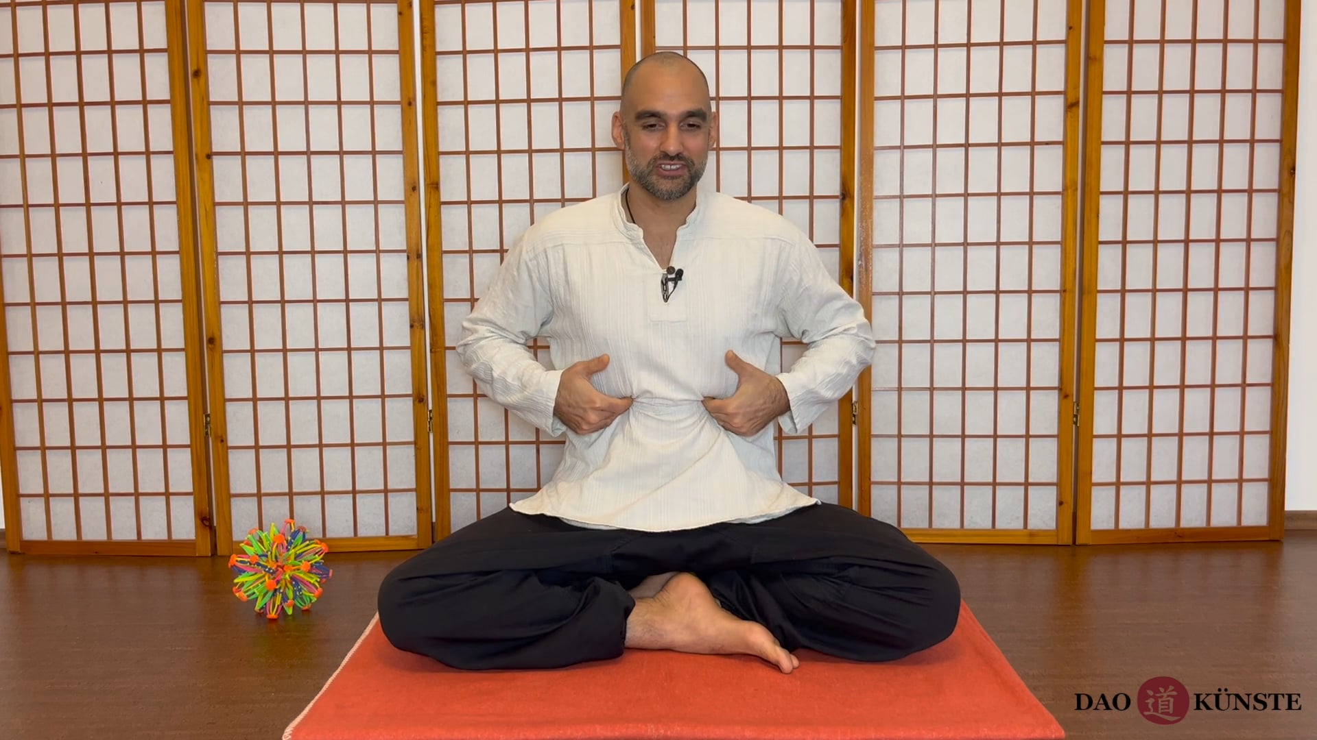 Atemtraining Ballförmige Bauchatmung I