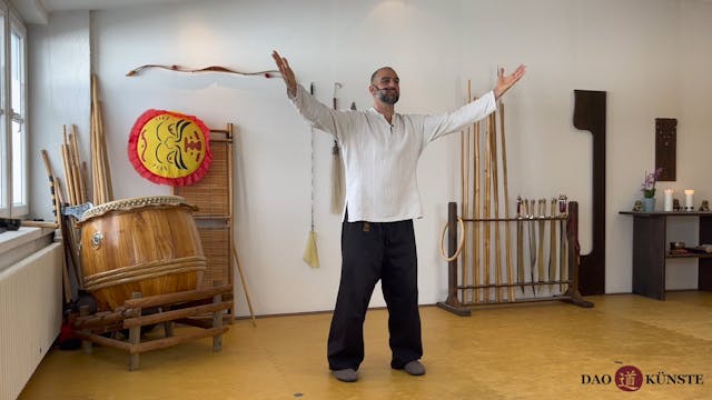 Qi Gong Qi Pflücken 5 DanTien Atmung