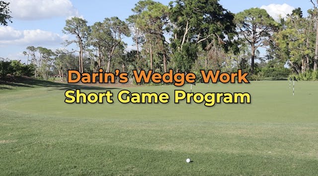 Darin's Wedge Work Short Game Program