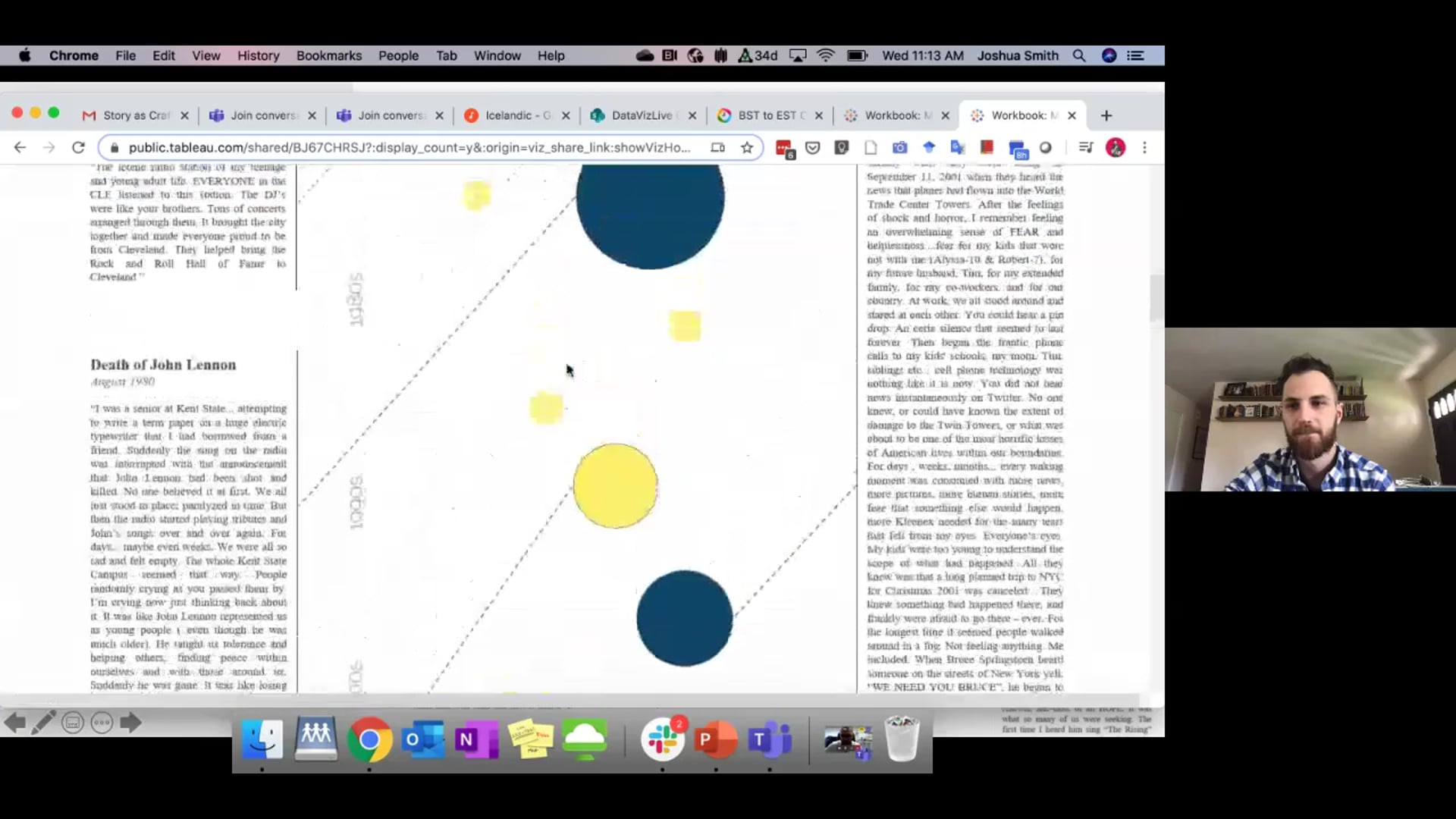 Story as Craft: Narratives and Data (Joshua Smith)