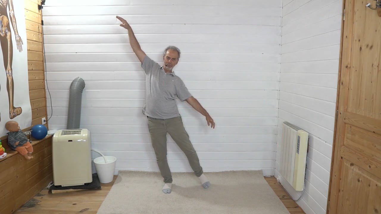 S'equilibrer avec les bras