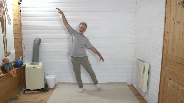 S'equilibrer avec les bras