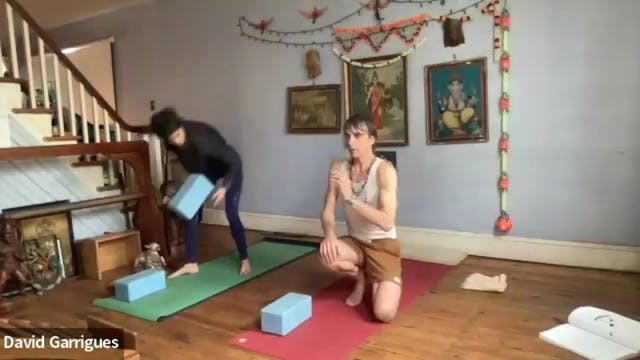 Class 6 - Revolved Side Angle, Hamstrings, Rolling Postures and Talk (135 mins)