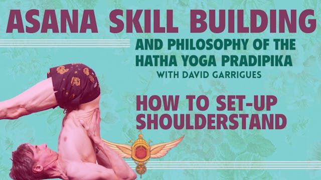 Learn how to set up Shoulderstand pos...