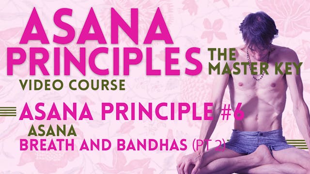 Breath and Bandhas Principle_Asana Theory Part 2
