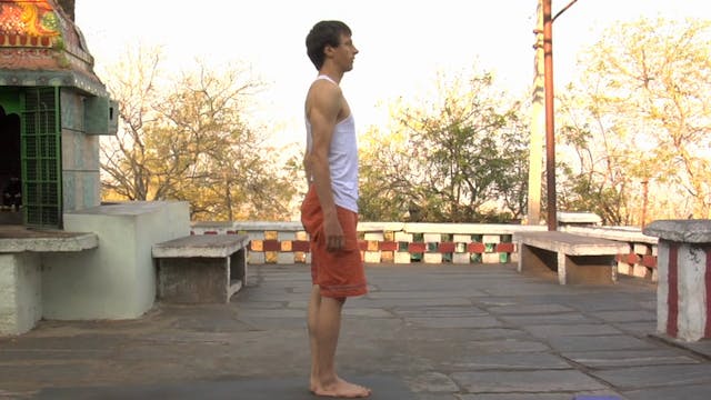 Ardha Baddha Padmottanasana Modificat...