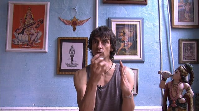 How do I do the vishnu mudra hand pos...