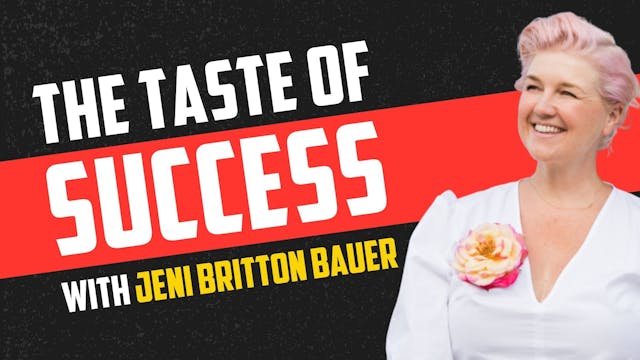 The Taste of Success with Jeni Britto...