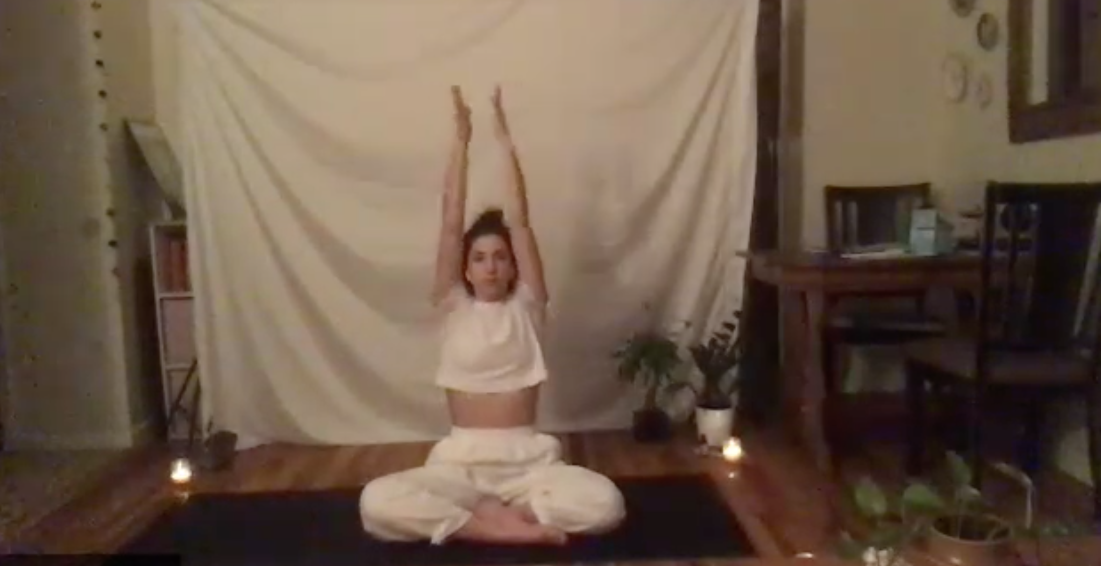 Candlelit Lunar Vinyasa