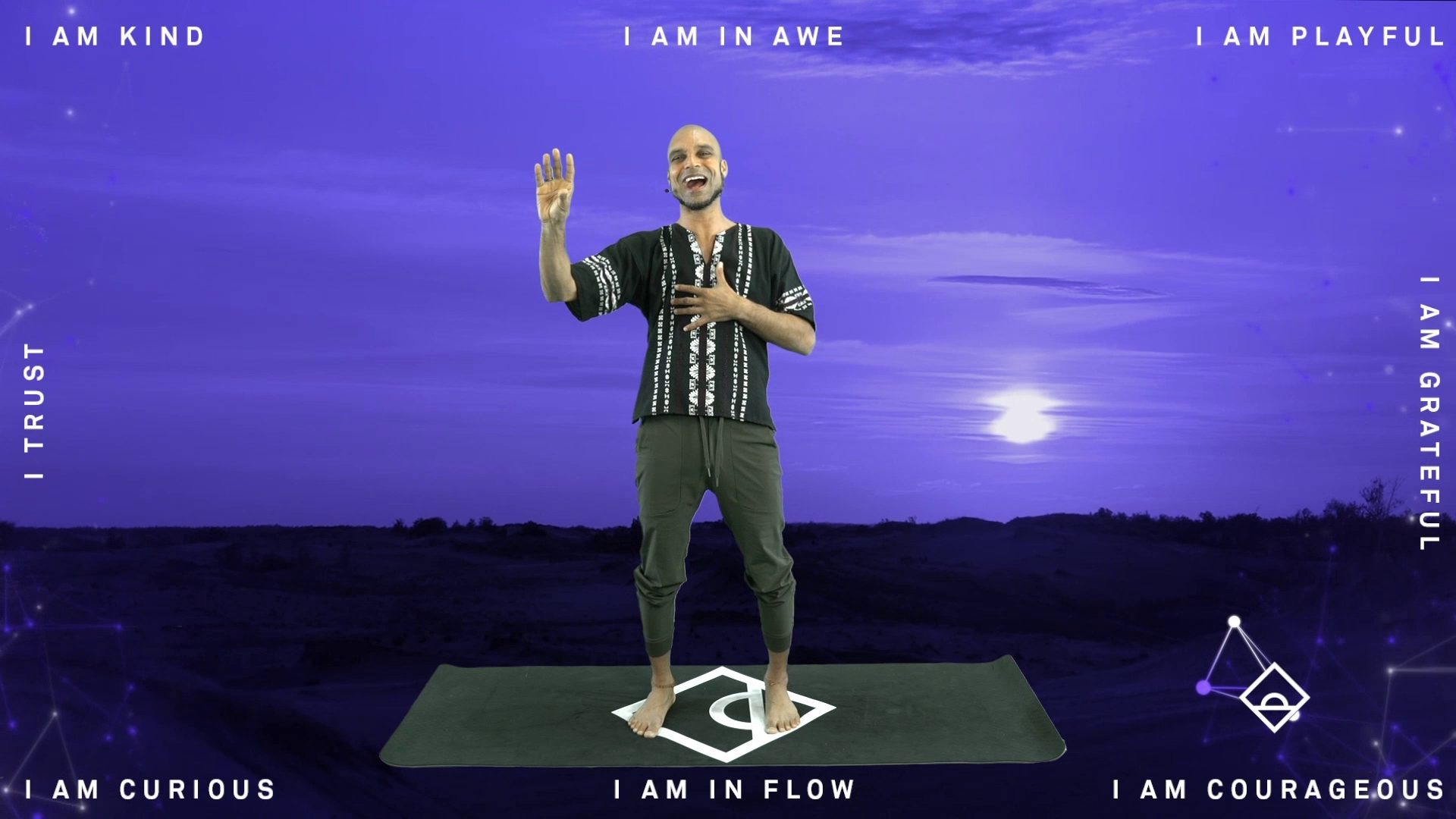 27 min Laughter Yoga with Hawah | Awe | Endorphins 