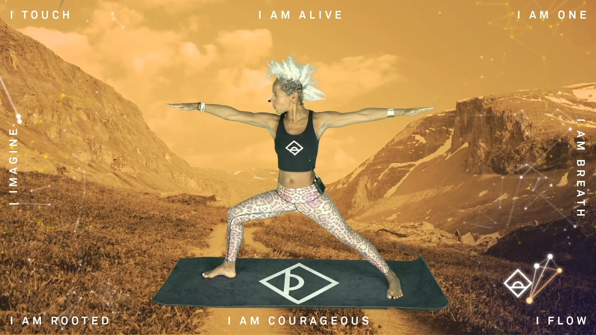 11 min Yoga with Karine | Kindness Mantras | Serotonin