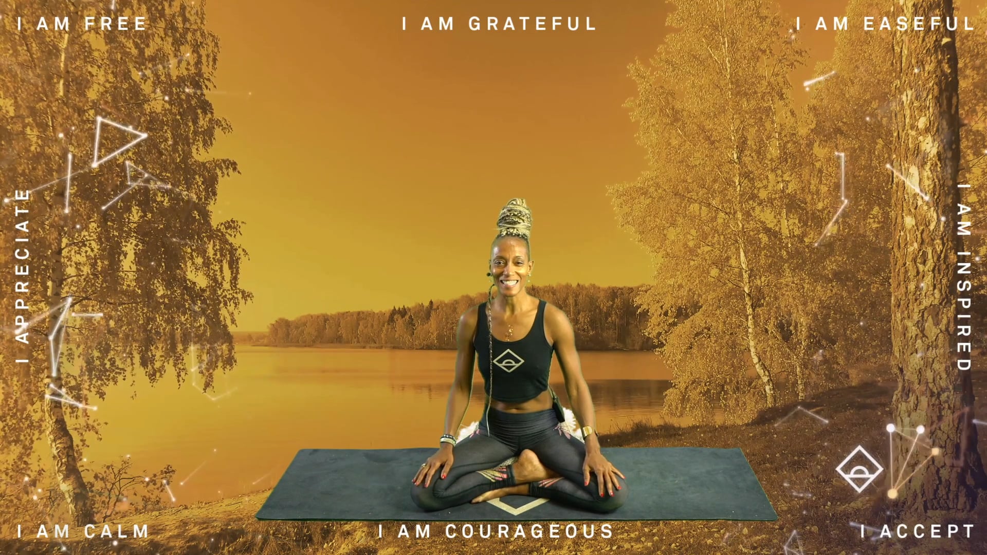 NEW | 35 Min Yoga with Karine | Gratitude | Serotonin